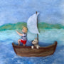 Het Wol Feetje - Little Sailor Silhouette | Toy | Toverlux | Little Acorn to Mighty Oaks