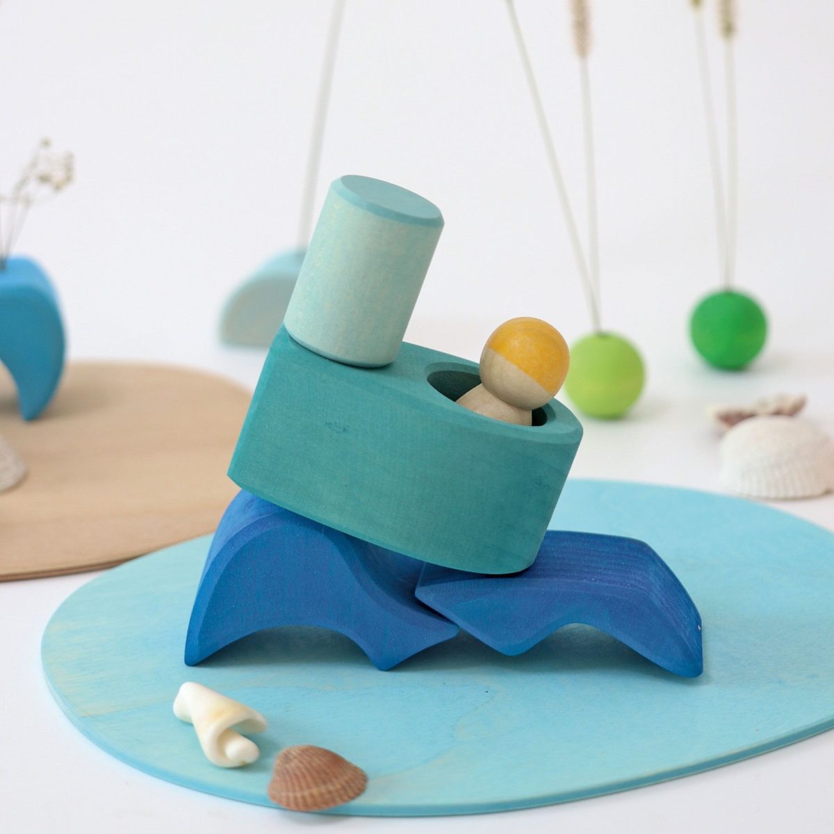 Grimm's Small World Play - By The Water | | Grimm's Spiel and Holz | Little Acorn to Mighty Oaks