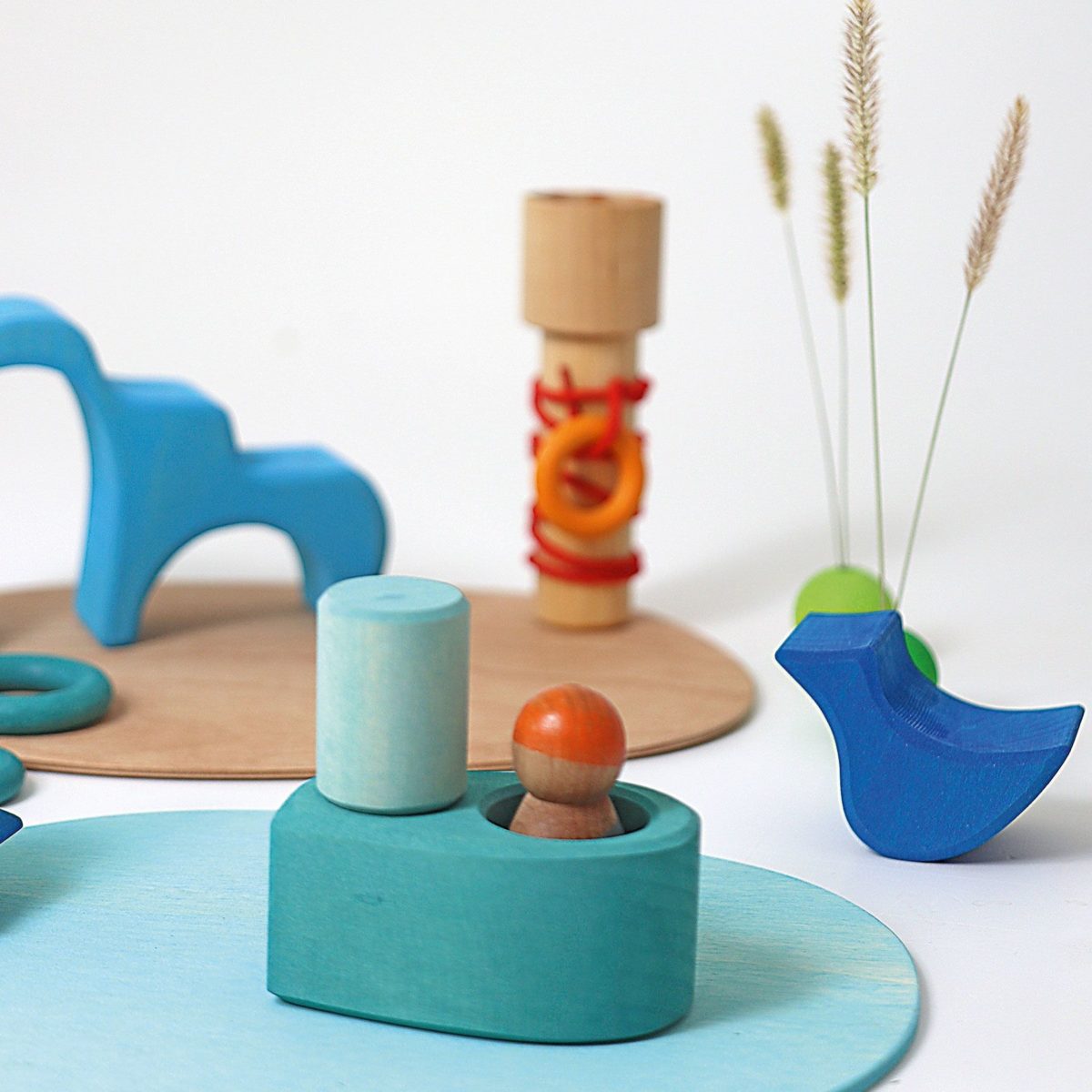 Grimm's Small World Play - By The Water | | Grimm's Spiel and Holz | Little Acorn to Mighty Oaks