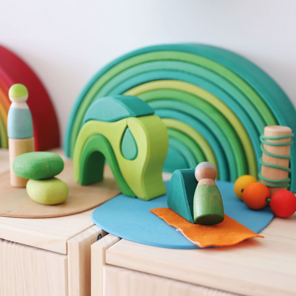 Grimm's Small World Play - In The Woods | | Grimm's Spiel and Holz | Little Acorn to Mighty Oaks