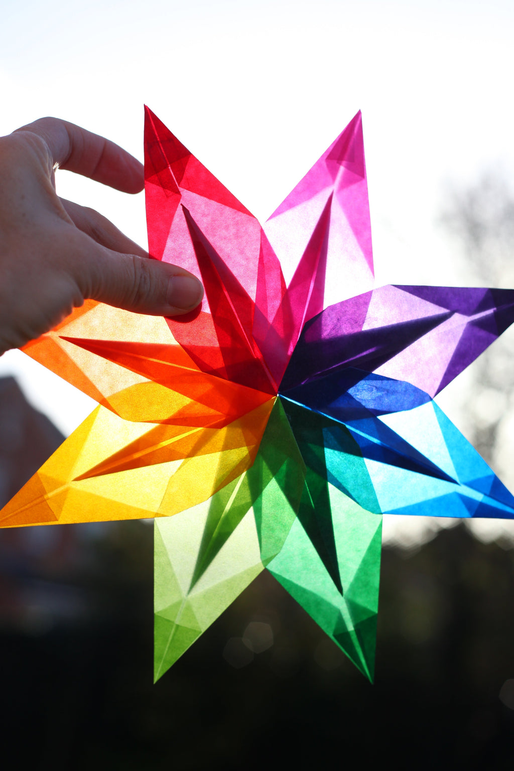 The Magic of Waldorf Window Stars: A Craft to Cherish