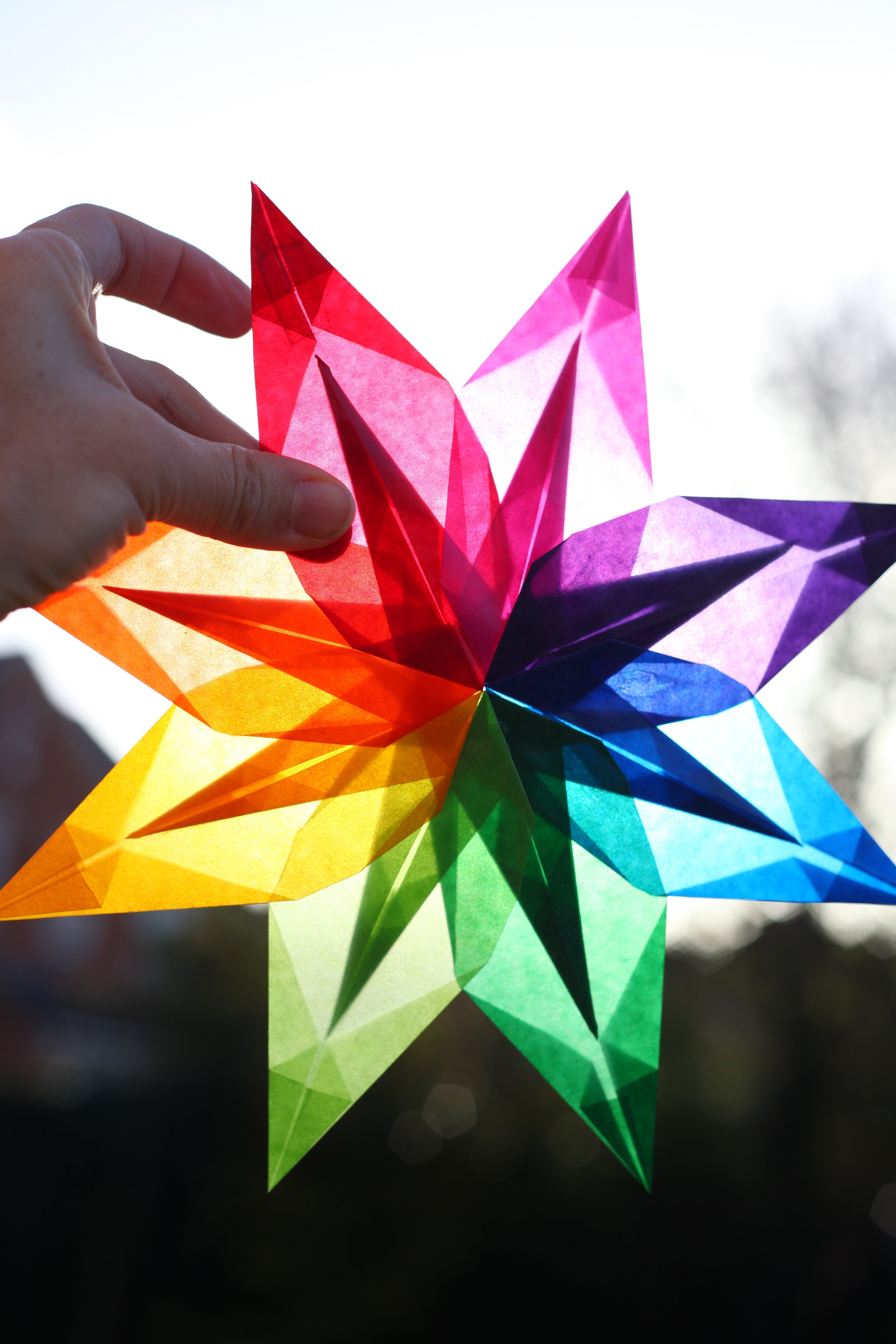 The Magic of Waldorf Window Stars: A Craft to Cherish