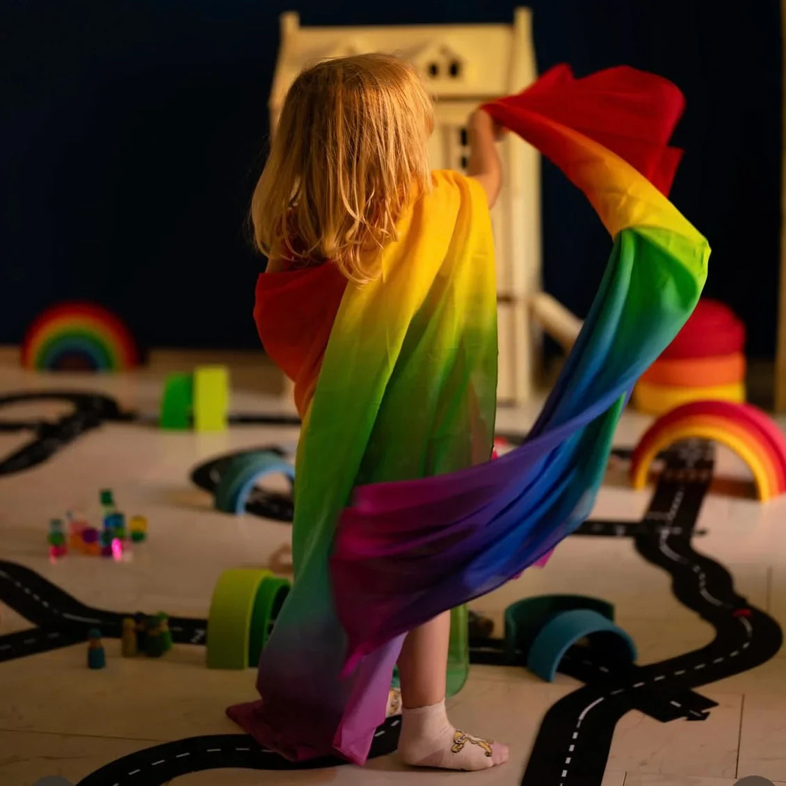 Bright Bold Play Cloths | Laura’s Play Cotton