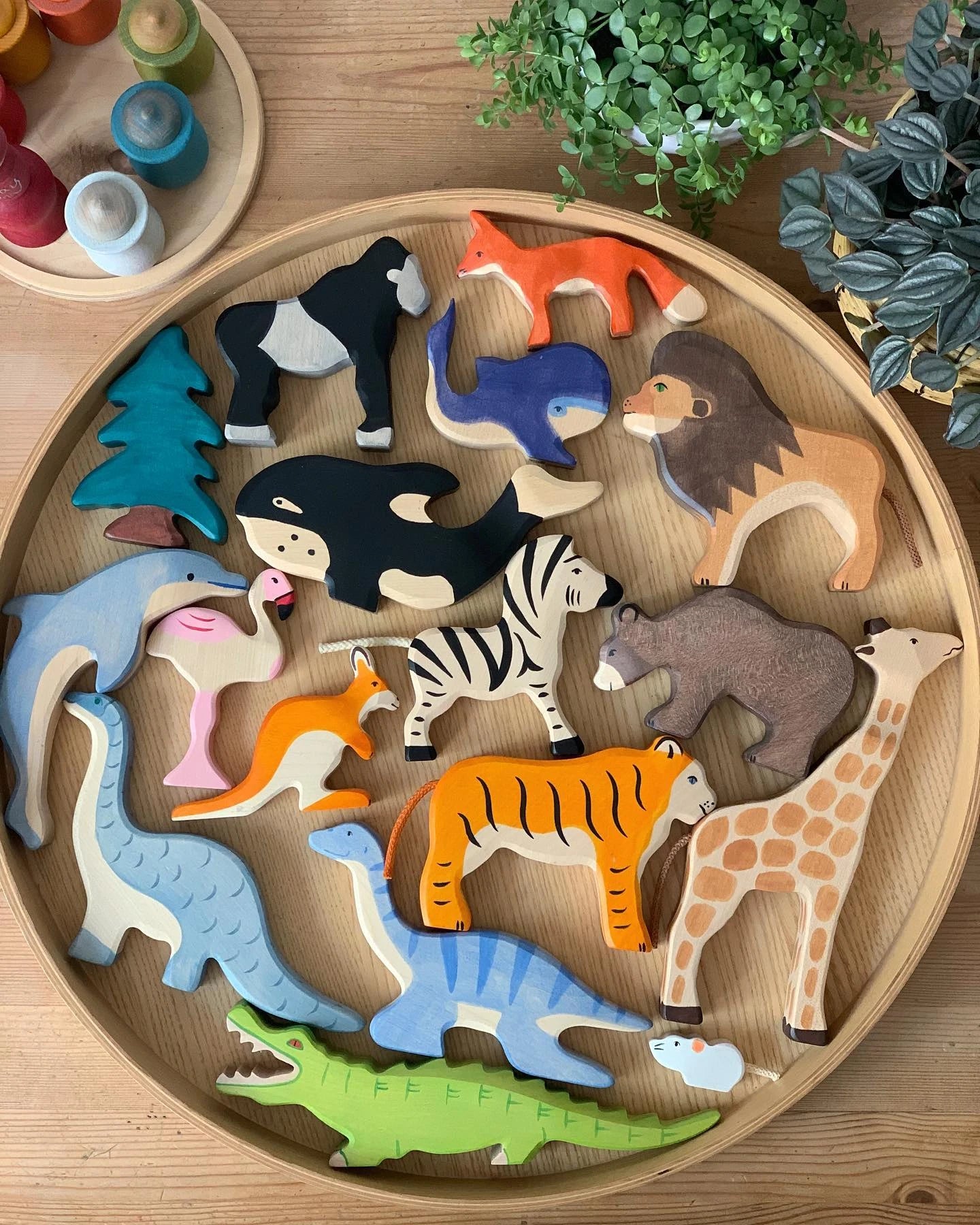 Wild Animals - Wooden Animals