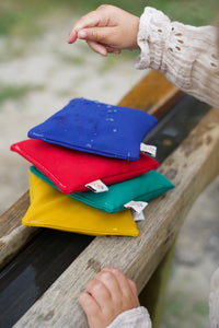 Pit and Play Water-Resistant Cherry Pit Beanbags Set of 4 | | Pit and Play | Little Acorn to Mighty Oaks