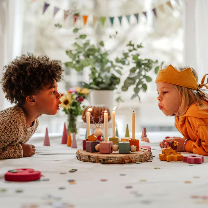Grimm's Celebration Ring - Birthday Cubes | | Grimm's Spiel and Holz | Little Acorn to Mighty Oaks