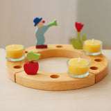 Grimm's 100% Beeswax Tealight Candle (Single) | | Grimm's Spiel and Holz | Little Acorn to Mighty Oaks