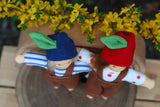 Nanchen Organic Waldorf Doll - Blueberry Child Bella - 25cm | | Nanchen | Little Acorn to Mighty Oaks