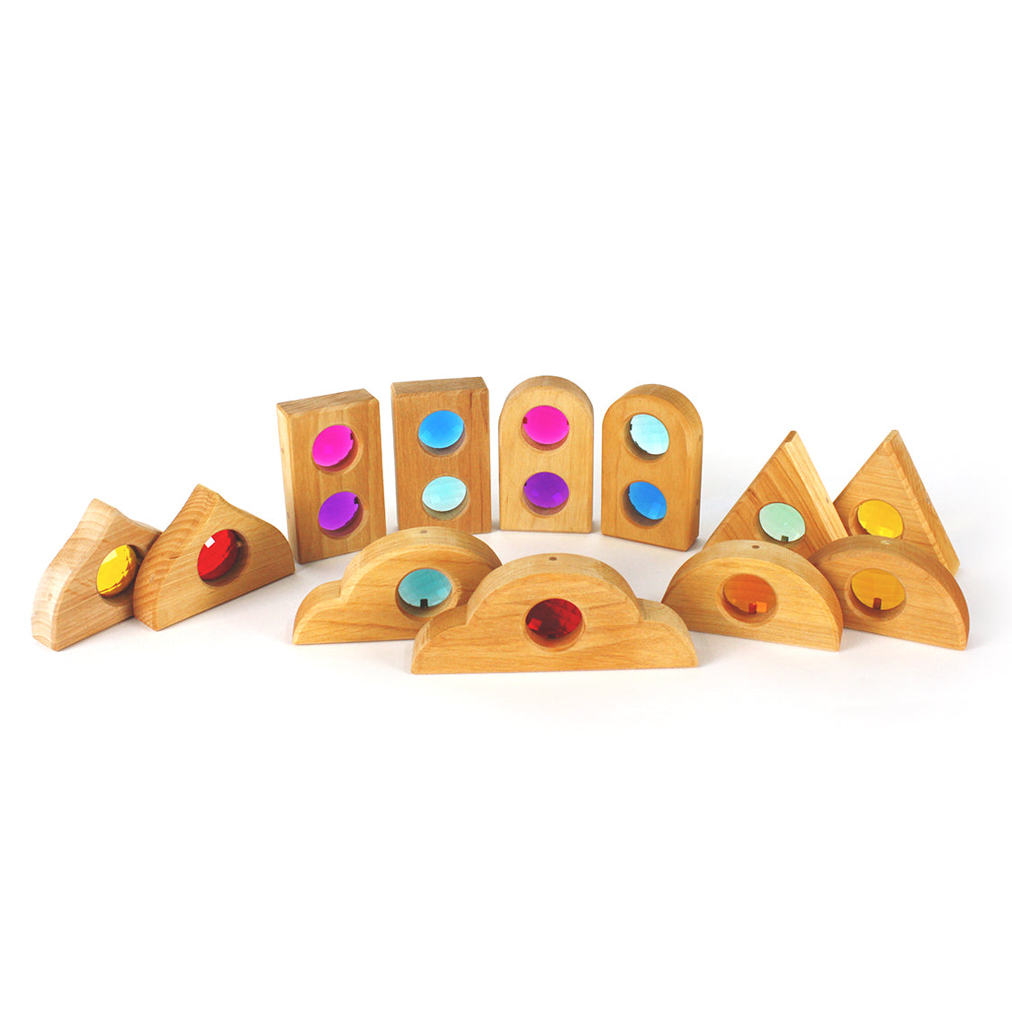 Bauspiel Fairytale Windows - 36 Piece Set | | Bauspiel | Little Acorn to Mighty Oaks