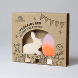 Grimm's Celebration Ring Figure - Easter Set Batik orange | | Grimm's Spiel and Holz | Little Acorn to Mighty Oaks