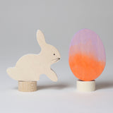 Grimm's Celebration Ring Figure - Easter Set Batik orange | | Grimm's Spiel and Holz | Little Acorn to Mighty Oaks