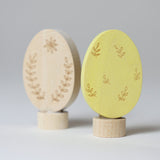 Grimm's Celebration Ring Figure - Easter Eggs Ornamental Duo | | Grimm's Spiel and Holz | Little Acorn to Mighty Oaks