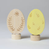 Grimm's Celebration Ring Figure - Easter Eggs Ornamental Duo | | Grimm's Spiel and Holz | Little Acorn to Mighty Oaks
