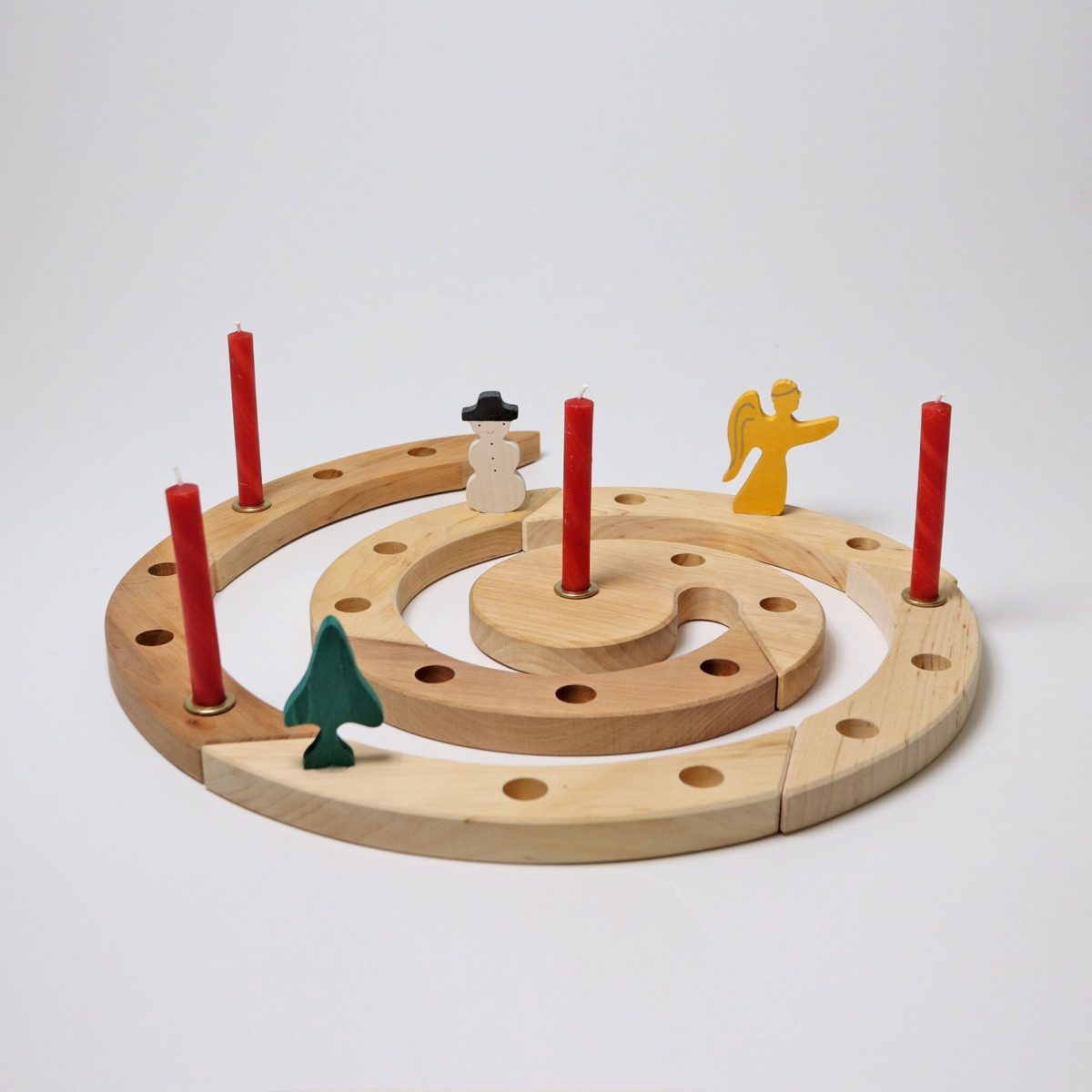 Grimm's Celebration Spiral - 24 Hole Natural | | Grimm's Spiel and Holz | Little Acorn to Mighty Oaks