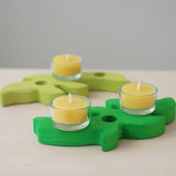 Grimm's Glass Tealight Candle Holder (Single) | | Grimm's Spiel and Holz | Little Acorn to Mighty Oaks