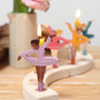 Grimm's Celebration Ring Figure - Ballerina Ruby Red | | Grimm's Spiel and Holz | Little Acorn to Mighty Oaks