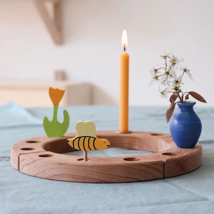 Grimm's Celebration Ring Figure - Bee | | Grimm's Spiel and Holz | Little Acorn to Mighty Oaks