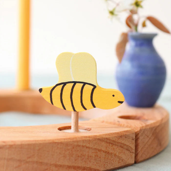 Grimm's Celebration Ring Figure - Bee | | Grimm's Spiel and Holz | Little Acorn to Mighty Oaks