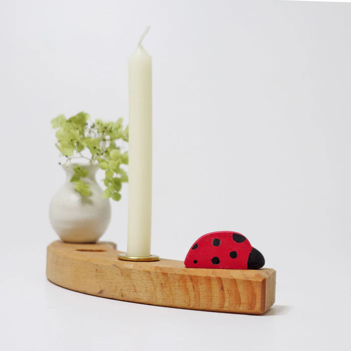 Grimm's Celebration Ring Figure - Ladybird | | Grimm's Spiel and Holz | Little Acorn to Mighty Oaks