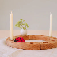 Grimm's Celebration Ring Figure - Ladybird | | Grimm's Spiel and Holz | Little Acorn to Mighty Oaks