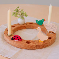 Grimm's Celebration Ring Figure - Ladybird | | Grimm's Spiel and Holz | Little Acorn to Mighty Oaks