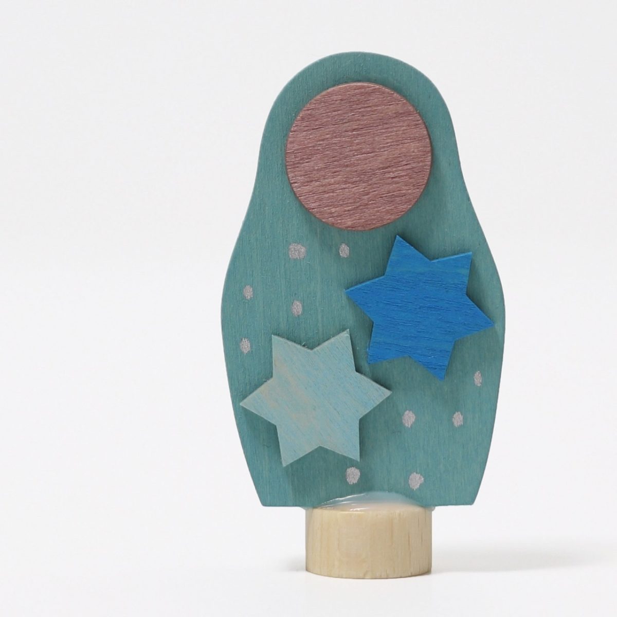 Grimm's Celebration Ring Figure - Stars-Matryoshka | | Grimm's Spiel and Holz | Little Acorn to Mighty Oaks