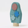 Grimm's Celebration Ring Figure - Stars-Matryoshka | | Grimm's Spiel and Holz | Little Acorn to Mighty Oaks