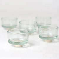 Grimm's Glass Tealight Candle Holder (Single) | | Grimm's Spiel and Holz | Little Acorn to Mighty Oaks