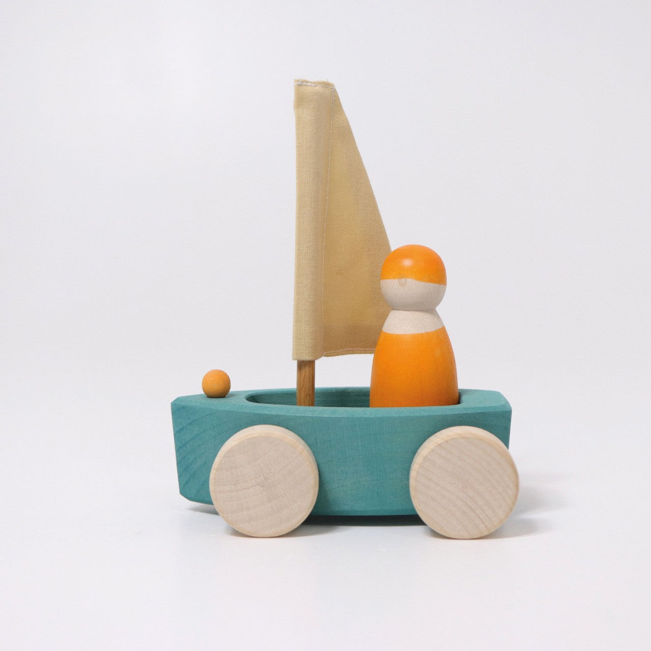 Grimm's Set of 4 Little Land Yachts | | Grimm's Spiel and Holz | Little Acorn to Mighty Oaks