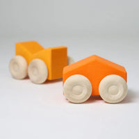 Grimm's Stacking Cars - Orange | | Grimm's Spiel and Holz | Little Acorn to Mighty Oaks