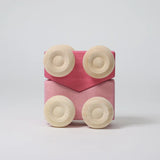 Grimm's Stacking Cars - Pink | | Grimm's Spiel and Holz | Little Acorn to Mighty Oaks