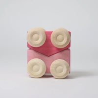 Grimm's Stacking Cars - Pink | | Grimm's Spiel and Holz | Little Acorn to Mighty Oaks