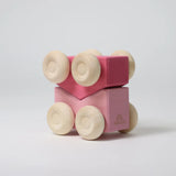 Grimm's Stacking Cars - Pink | | Grimm's Spiel and Holz | Little Acorn to Mighty Oaks