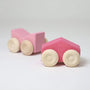 Grimm's Stacking Cars - Pink | | Grimm's Spiel and Holz | Little Acorn to Mighty Oaks