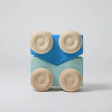 Grimm's Stacking Cars - Blue | | Grimm's Spiel and Holz | Little Acorn to Mighty Oaks
