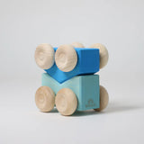 Grimm's Stacking Cars - Blue | | Grimm's Spiel and Holz | Little Acorn to Mighty Oaks