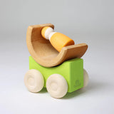 Grimm's Stacking Cars - Green | | Grimm's Spiel and Holz | Little Acorn to Mighty Oaks