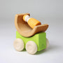 Grimm's Stacking Cars - Green | | Grimm's Spiel and Holz | Little Acorn to Mighty Oaks