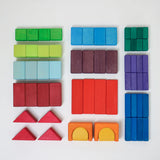 Grimm's 60 Coloured Geo Blocks | | Grimm's Spiel and Holz | Little Acorn to Mighty Oaks