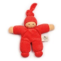 Nanchen Organic Waldorf Doll - Pimpel Orange - 17cm | | Nanchen | Little Acorn to Mighty Oaks