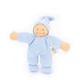 Nanchen Organic Waldorf Doll - Pimpel Light Blue - 17cm | | Nanchen | Little Acorn to Mighty Oaks
