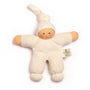 Nanchen Organic Waldorf Doll - Pimpel White - 17cm | | Nanchen | Little Acorn to Mighty Oaks