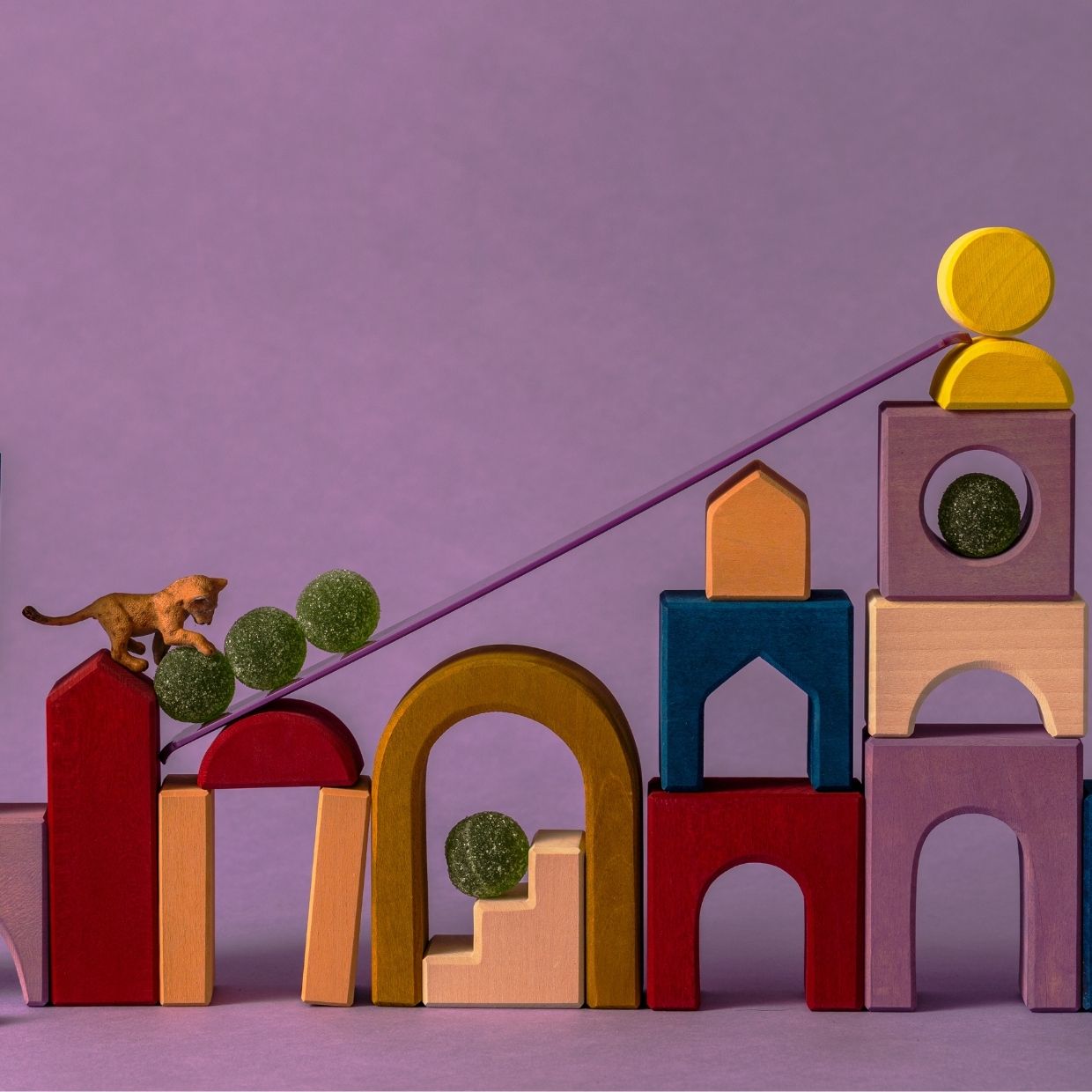 Grimm's Tiny Art Collection - Panorama | | Grimm's Spiel and Holz | Little Acorn to Mighty Oaks
