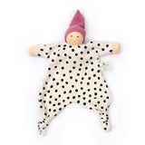 Nanchen Organic Waldorf Blanket Doll - Elderberry Polka Dot | | Nanchen | Little Acorn to Mighty Oaks