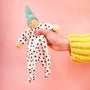 Nanchen Organic Waldorf Blanket Doll - Sage Polka Dot | | Nanchen | Little Acorn to Mighty Oaks