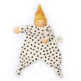 Nanchen Organic Waldorf Blanket Doll - Mustard Polka Dot | | Nanchen | Little Acorn to Mighty Oaks