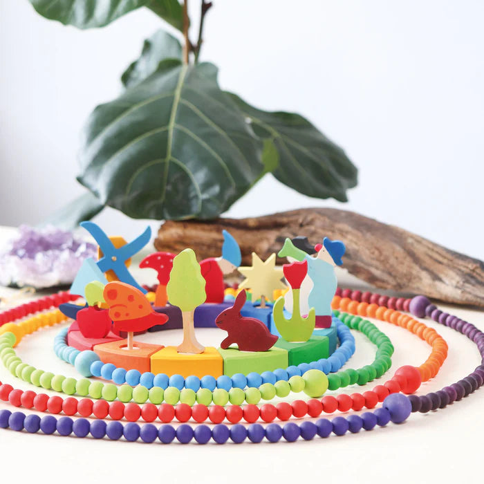 Grimm's Celebration Ring - Rainbow Celebration Ring | | Grimm's Spiel and Holz | Little Acorn to Mighty Oaks