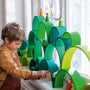 Grimm's 12 piece Rainbow - Meadow Green | | Grimm's Spiel and Holz | Little Acorn to Mighty Oaks