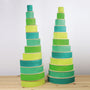 Grimm's 12 piece Rainbow - Meadow Green | | Grimm's Spiel and Holz | Little Acorn to Mighty Oaks