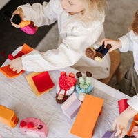 Grimm's Mobile Home - Pink/Orange | | Grimm's Spiel and Holz | Little Acorn to Mighty Oaks